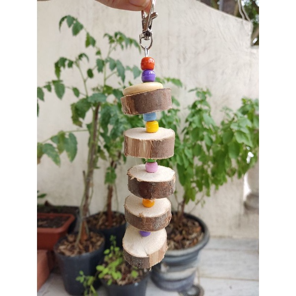 BRINQUEDO PÊNDULO PARA AVES