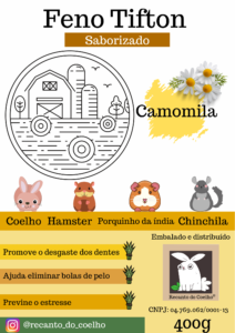 FENO TIFTON SABORIZADO CAMOMILA 300GR