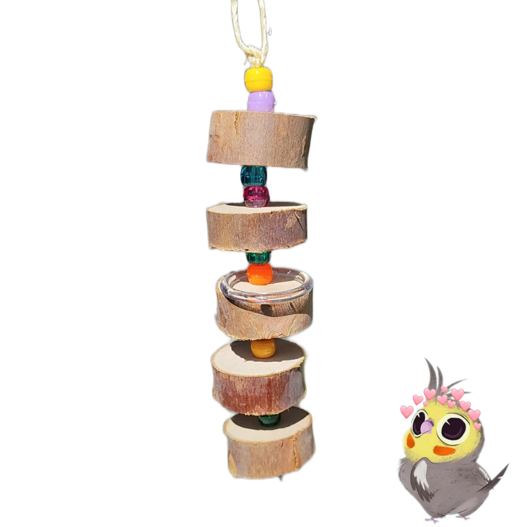 BRINQUEDO PÊNDULO PARA AVES