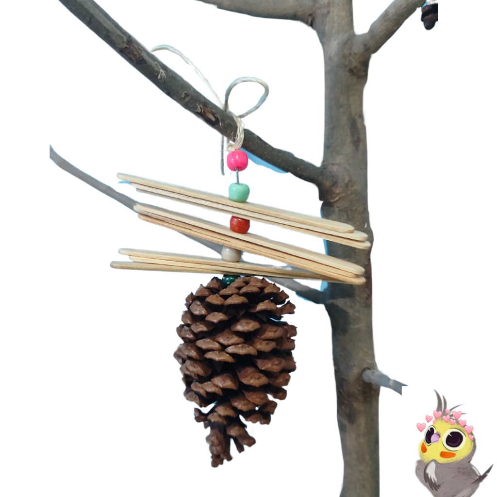 BRINQUEDO PÊNDULO PARA AVES