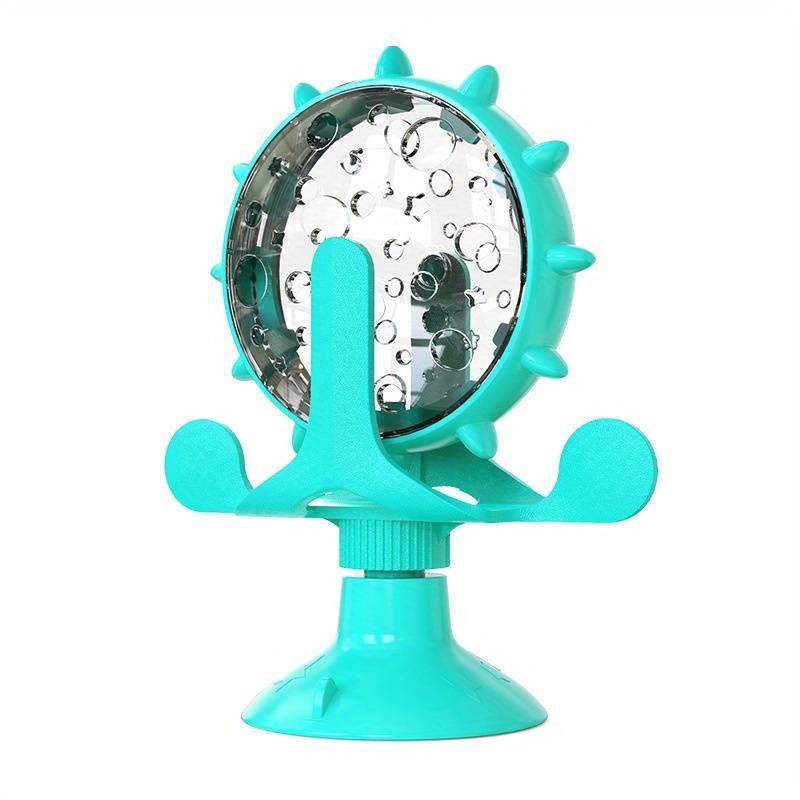 BRINQUEDO INTERATIVO PARA PETS - RODA GIGANTE COM DISPENSER PARA PETISCOS