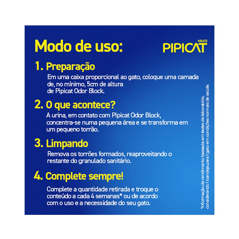 AREIA PIPICAT MULTI-CAT PARA GATOS 12 KG