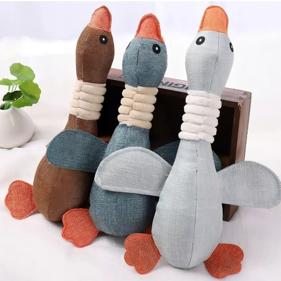 PATO BRINQUEDO DE PELÚCIA PET