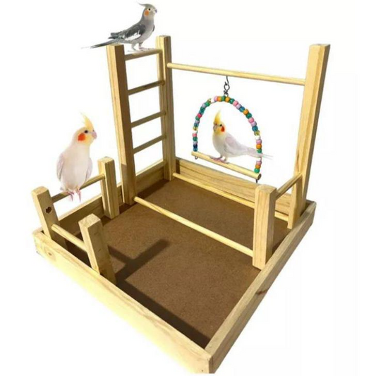 KIT PARQUINHO PLAYGROUND PARA PÁSSAROS