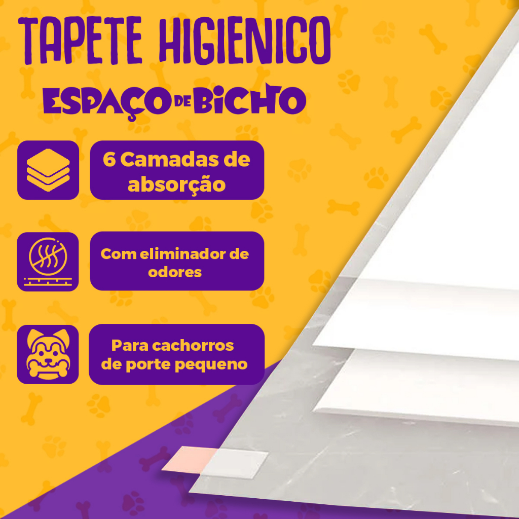TAPETE HIGIENICO GOOD PAD - ESPAÇO DE BICHO - 30 UNIDADES
