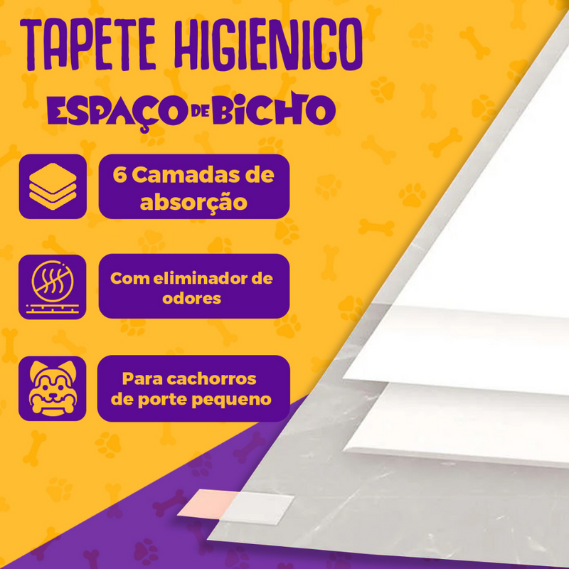 TAPETE HIGIENICO GOOD PAD - ESPAÇO DE BICHO - 30 UNIDADES