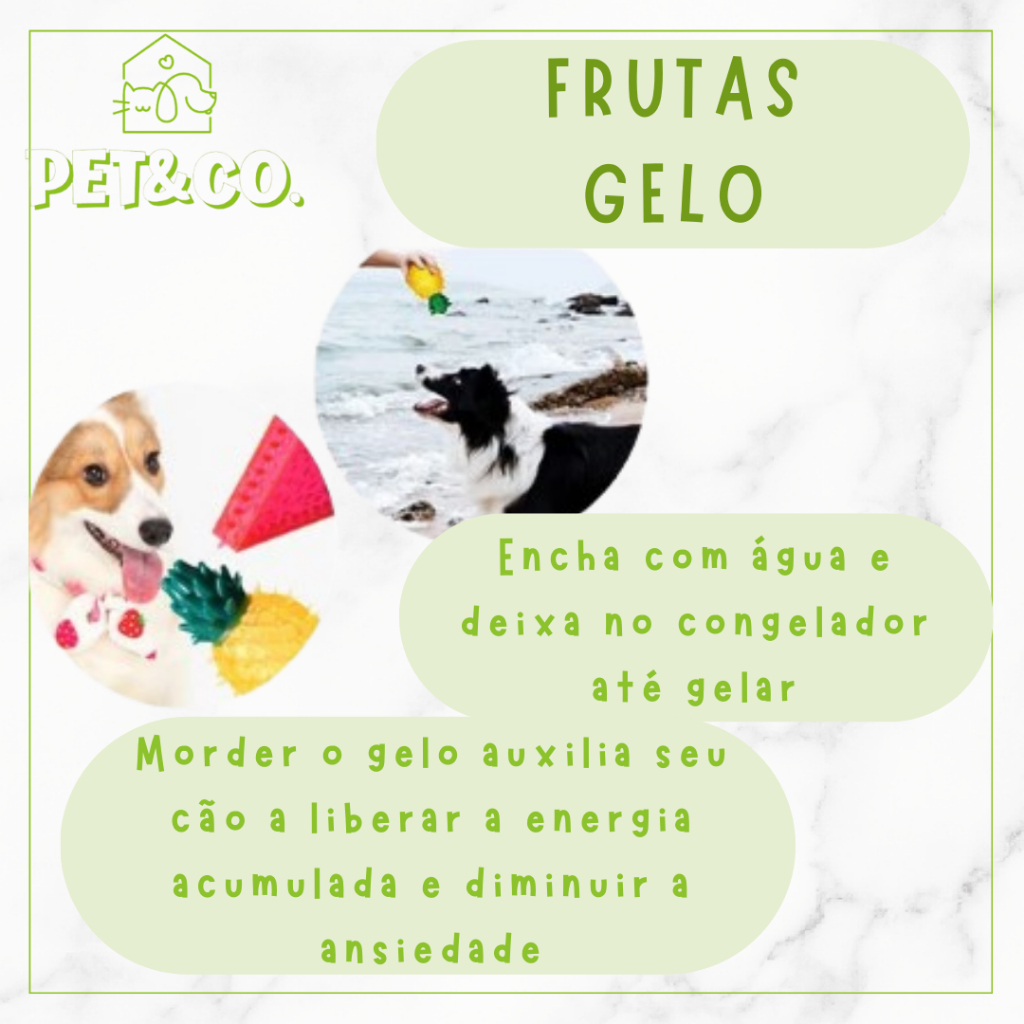 BRINQUEDO MORDEDOR GELADO PARA CACHORRO COM APITO
