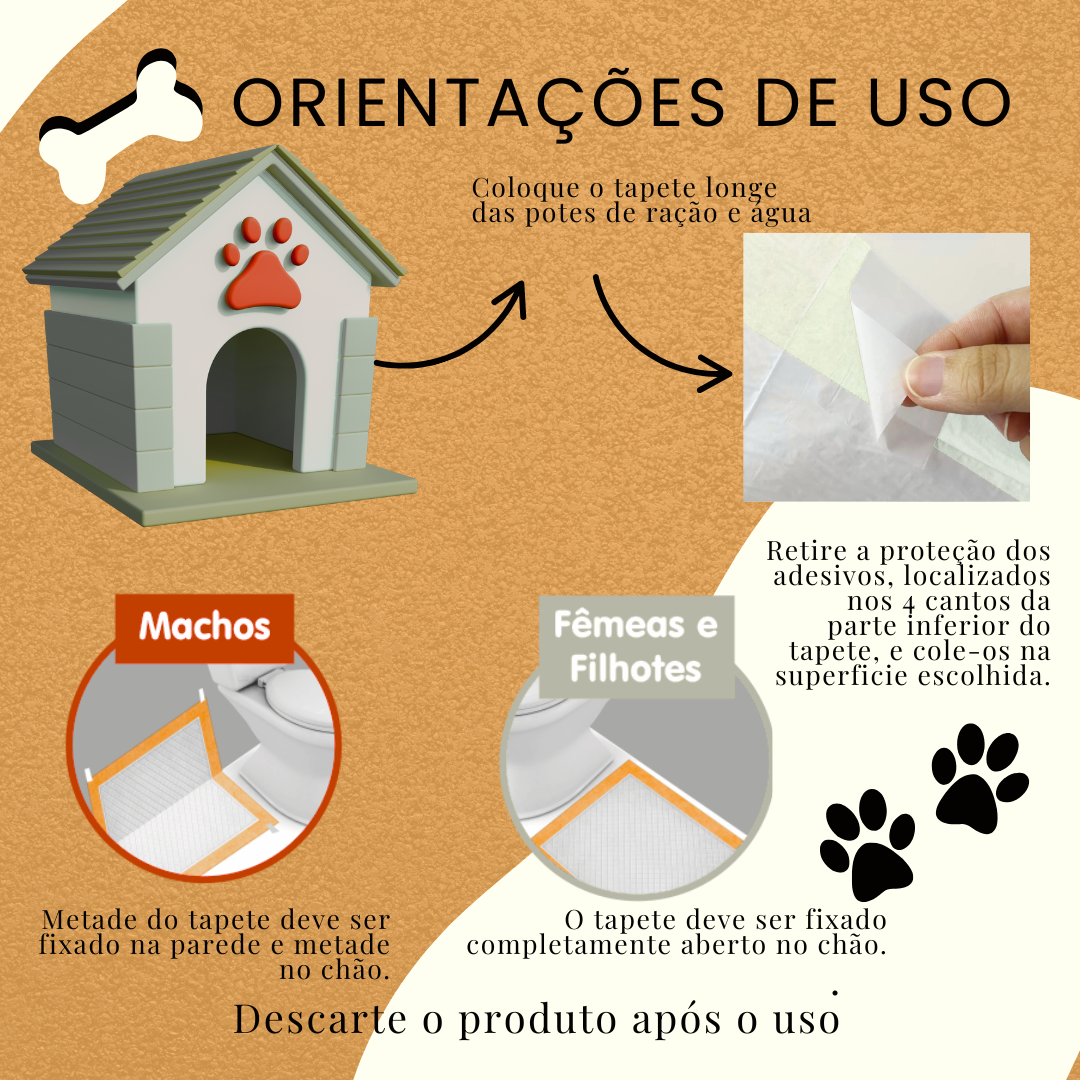 TAPETE HIGIÊNICO PETLIKE ULTRA PADS LAVANDA