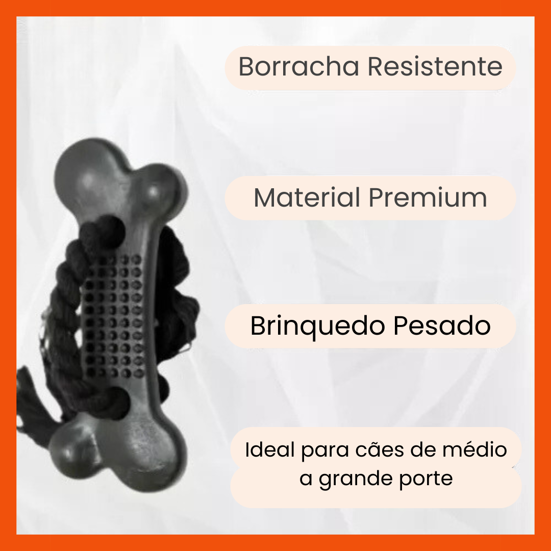 KIT BRINQUEDO MORDEDOR PARA CACHORRO