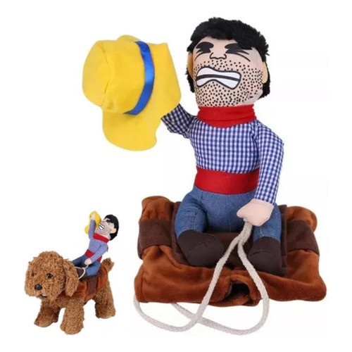 FANTASIA ROUPA COWBOY PARA PETS