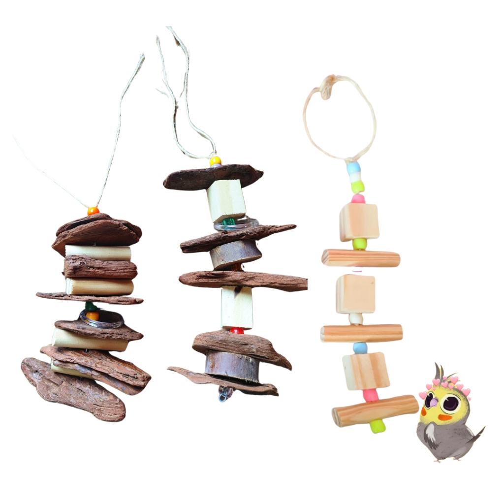 BRINQUEDO PÊNDULO PARA AVES