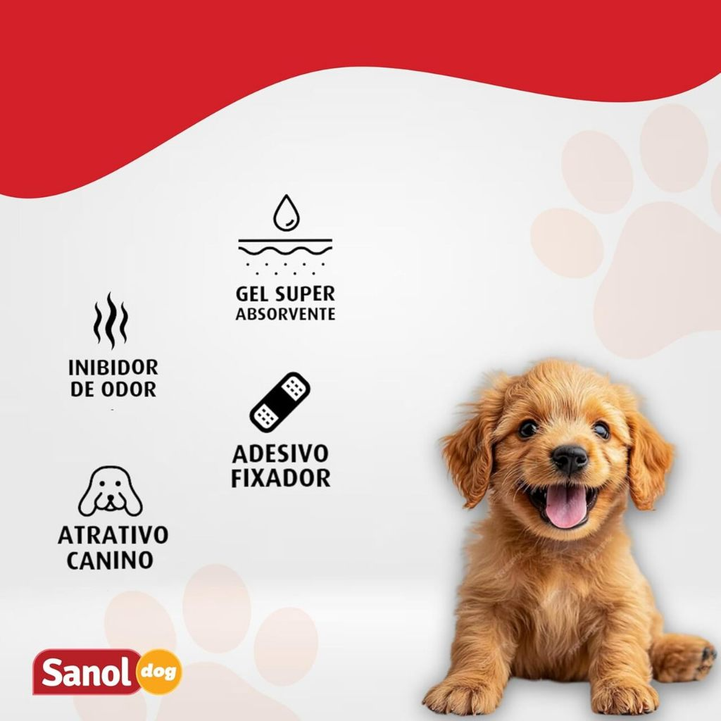TAPETE HIGIÊNICO PARA CÃES SANOL DOG