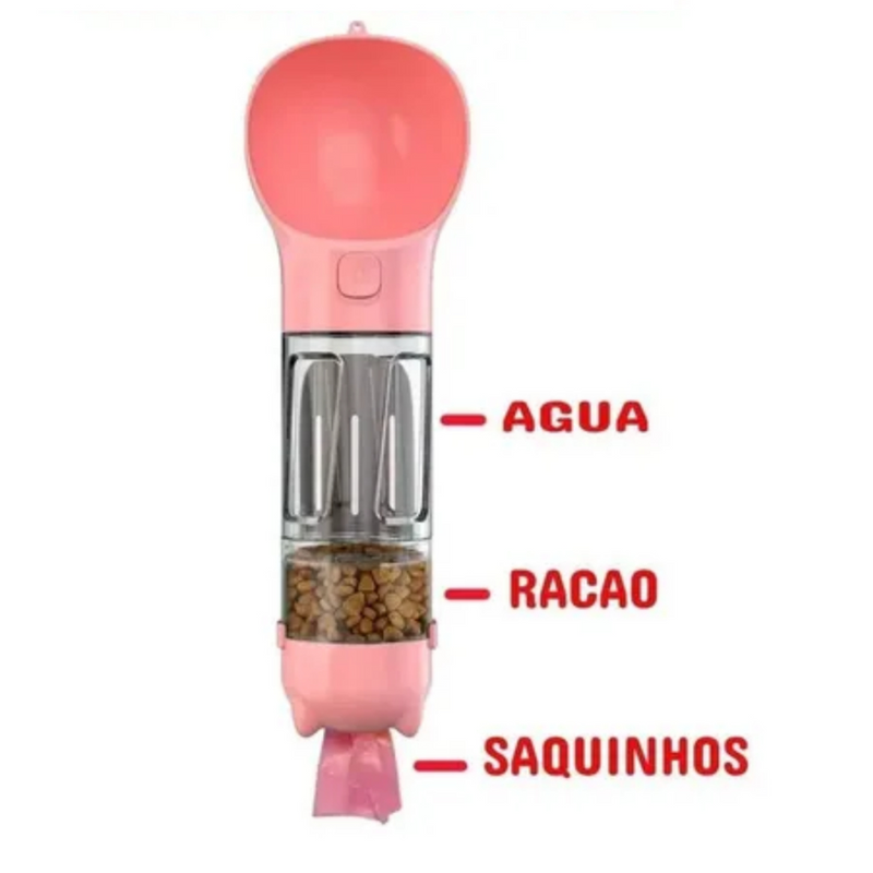 GARRAFA DE ÁGUA PET 3 EM 1