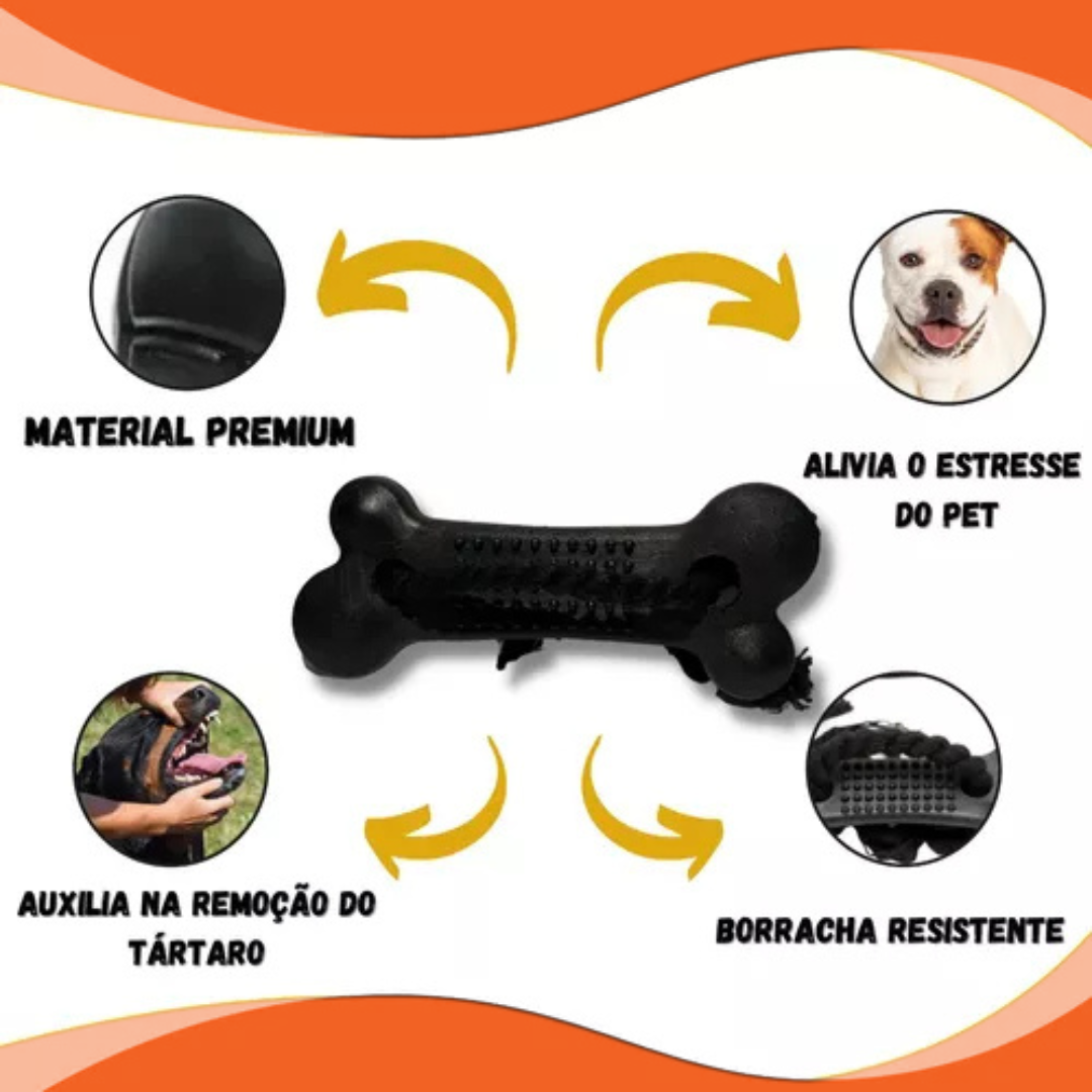 KIT BRINQUEDO MORDEDOR PARA CACHORRO