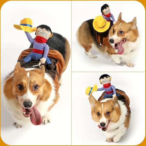 FANTASIA ROUPA COWBOY PARA PETS