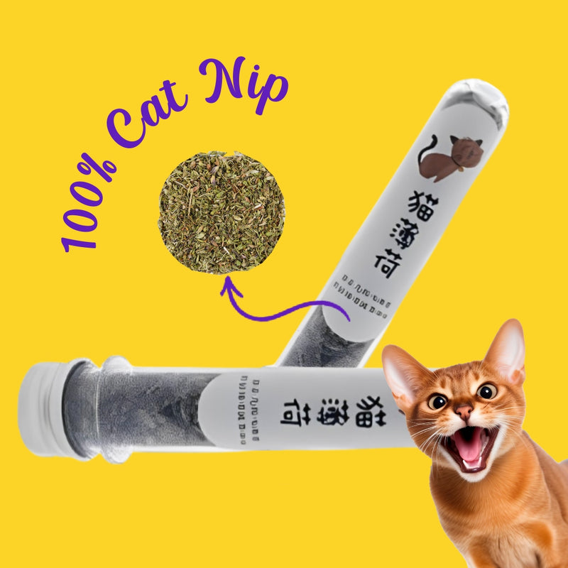 TUBO DE CATNIP PARA GATOS