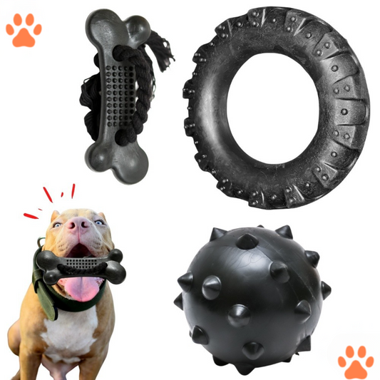KIT BRINQUEDO MORDEDOR PARA CACHORRO