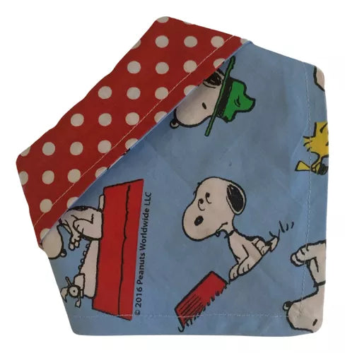 BANDANA PET DUPLA FACE FECHAMENTO COM BOTÃO DE PRESSÃO