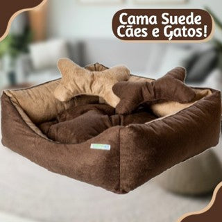 CAMA PARA CACHORRO GATO COM ALMOFADA