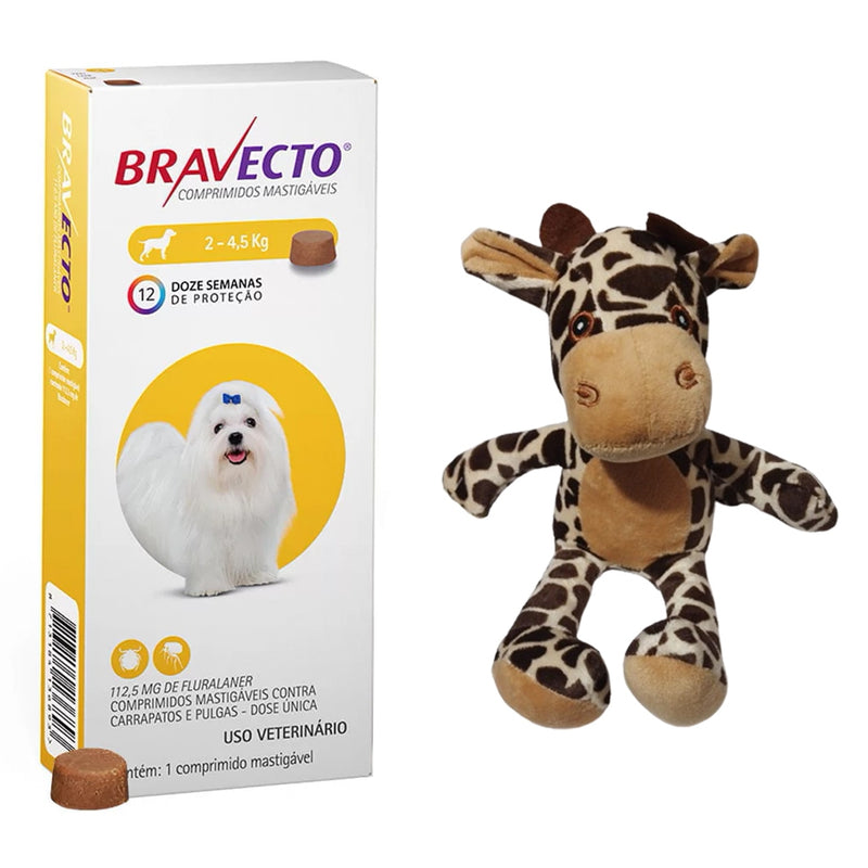 BRAVECTO ANTIPULGAS E CARRAPATOS PARA CÃES