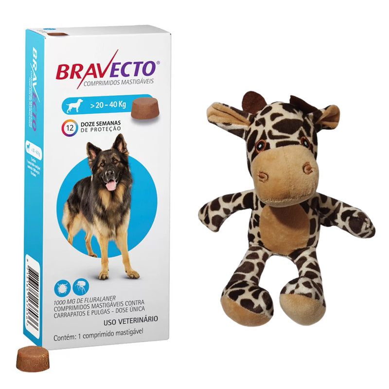 BRAVECTO ANTIPULGAS E CARRAPATOS PARA CÃES