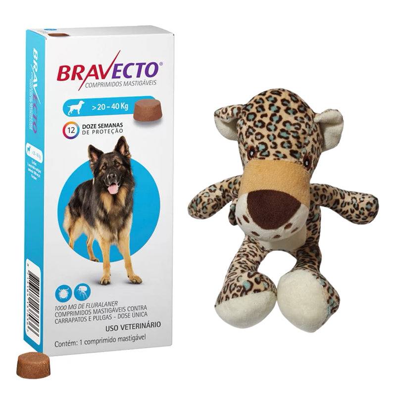 BRAVECTO ANTIPULGAS E CARRAPATOS PARA CÃES