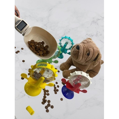 BRINQUEDO INTERATIVO PARA PETS - RODA GIGANTE COM DISPENSER PARA PETISCOS